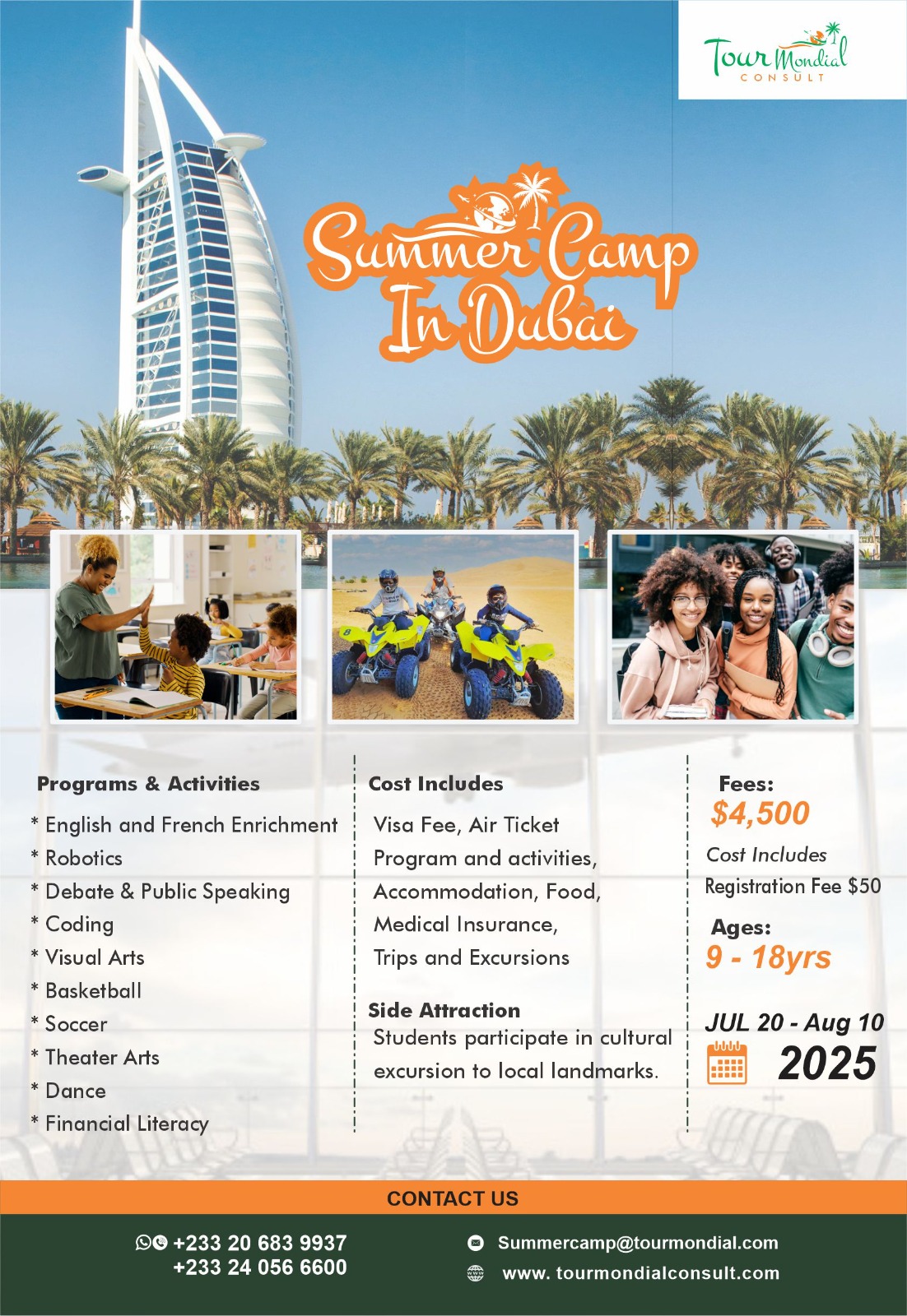 dubai summer camp